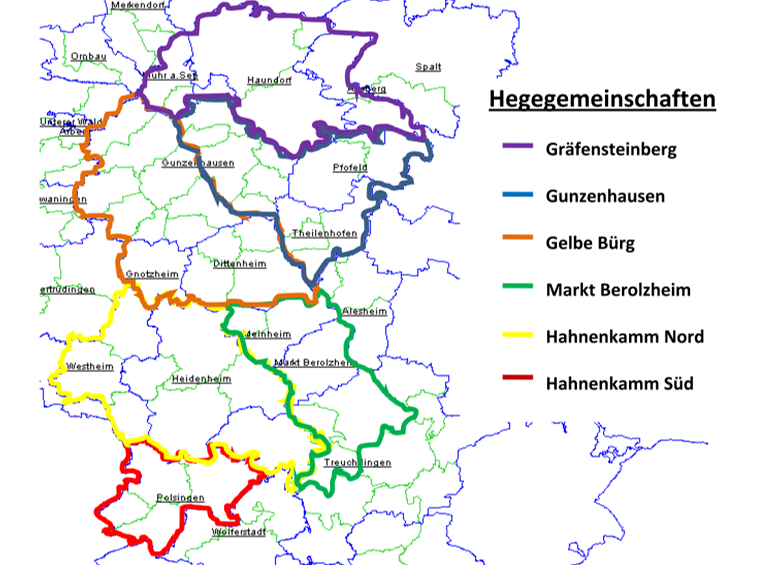 Hegegemeinschaften Übersicht